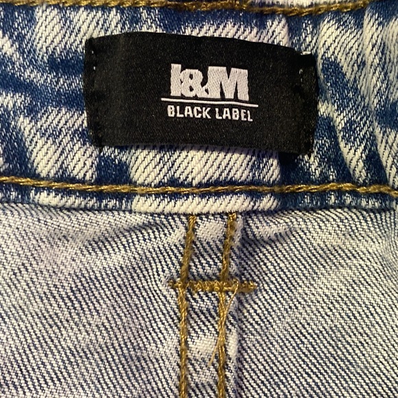 BLACK LABEL Light Wash Ripped Jeans - SIZE 13 - Picture 4 of 5